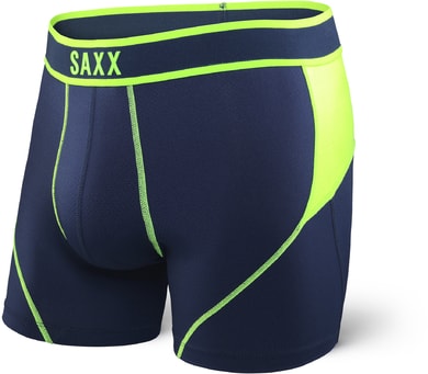 SAXX KINETIC, navy/neon green