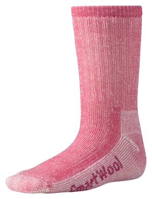 SMARTWOOL Kids Hike Medium Crew, peony - kids socks