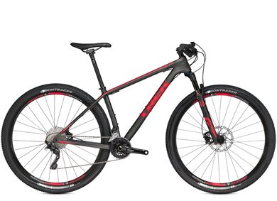 TREK Superfly 9.6 Matte Trek Carbon Smoke / Viper Red - odpružené horské kolo