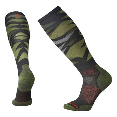 SMARTWOOL PhD Ski Light Pattern, charcoal