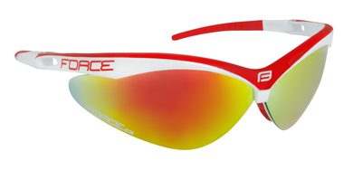 FORCE AIR white-red, red laser glass