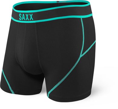 SAXX KINETIC BOXER BRIEF, black/tide