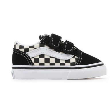 VANS TD Old Skool V (PRIMARY CHECK) BLK/WHITE