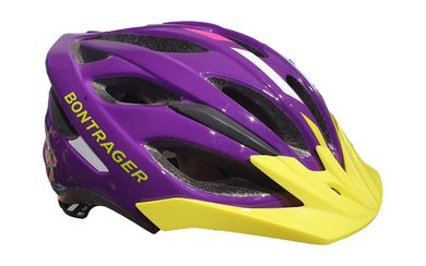 BONTRAGER 519713 SOLSTICE youth PURPLE/VOLT - Children's cycling helmet