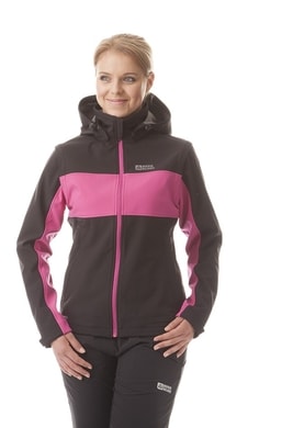 NORDBLANC NBWSL5858 FAVOURITE black-pink - women's softshell jacket