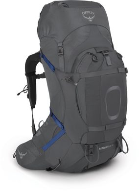 OSPREY AETHER PLUS 60, eclipse grey