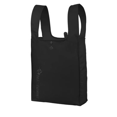 SEA TO SUMMIT Fold Flat Pocket Shopping Bag 9L Black