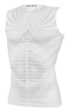 FORCE TROPIC sleeveless,white