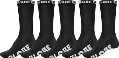 GLOBE Globe Blackout Socks 5Pack - ponožky