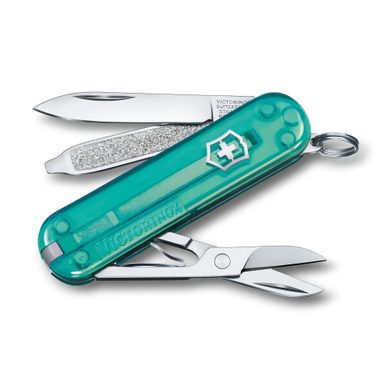 VICTORINOX 0.6223.T24G Classic SD Colors, 58 mm, Tropical Surf