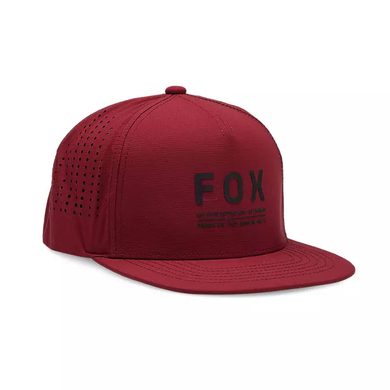 FOX Non Stop Tech Snapback, Scarlet