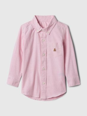 GAP 886608-00 Dětská oxford košile Růžová