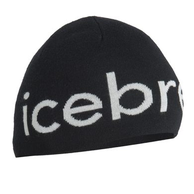ICEBREAKER U Mer Icebreaker Beanie BLACK/ECRU HTHR