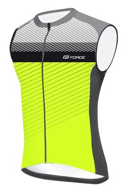 FORCE ACCELER sleeveless fluo-black