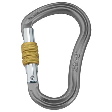 ROCK EMPIRE Carabiner HMS Magnum Screw Šedá