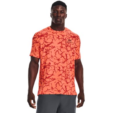 UNDER ARMOUR Rush Energy Print SS, orange