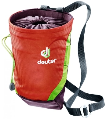 DEUTER Gravity Chalk Bag II L Papaya-aubergine