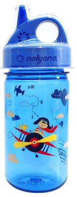 NALGENE Grip´n Gulp 350 ml Blue Biplane