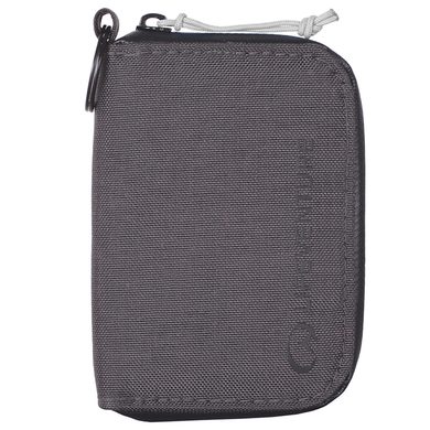 LIFEVENTURE RFiD Coin Wallet Recycled; grey