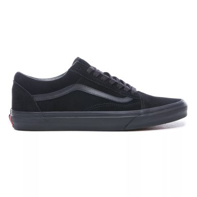 VANS OLD SKOOL, (SUEDE)BLACK/BLACK/BLACK