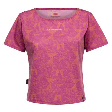 LA SPORTIVA Dimension T-Shirt W, Springtime/Cherry Tomato