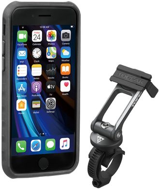 TOPEAK RIDECASE for iPhone SE (2020), 8, 7 black/grey