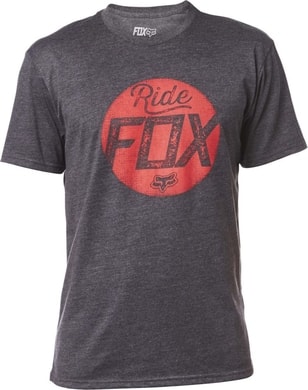 FOX Turnstile Ss Tee, heather black