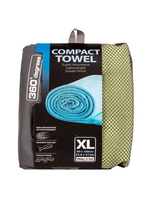 360° 360° Compact Towel 60*120cm Green