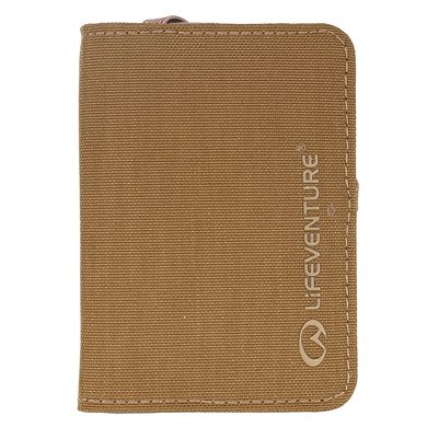 LIFEVENTURE RFiD Card Wallet; mustard