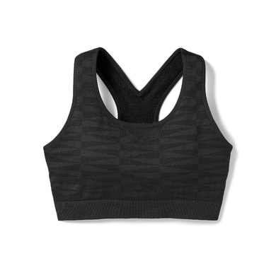 SMARTWOOL W Merino Seamless Racerback Bra, BLC