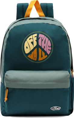 VANS WM STREET SPORT REALM BACKPACK 22 DEEP TEAL/MARSHMALLOW