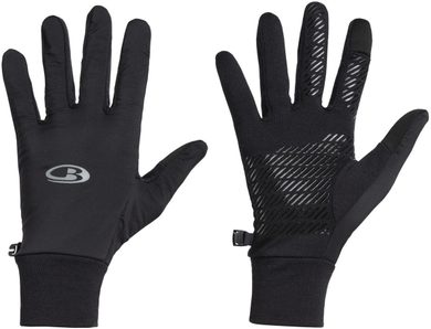 ICEBREAKER U TECH TRAINER HYBRID GLOVES - BLACK