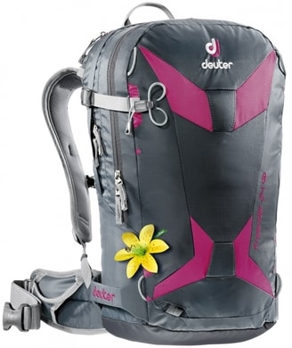 DEUTER Freerider 24 SL l graphite-magenta - dámský skialp batoh