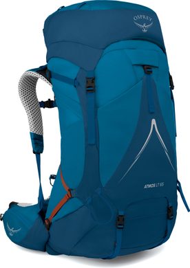 OSPREY ATMOS AG LT 65, night shift/scoria blue