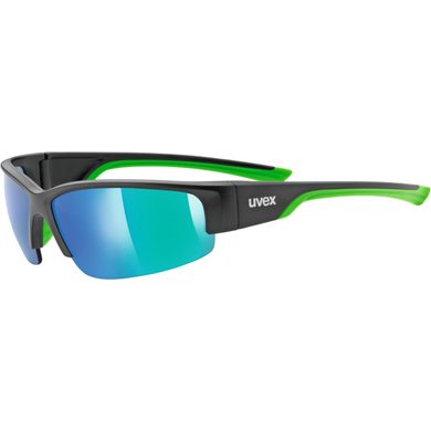 UVEX SPORTSTYLE 215 BLACK MATT GREEN/GREEN (2716) 2021