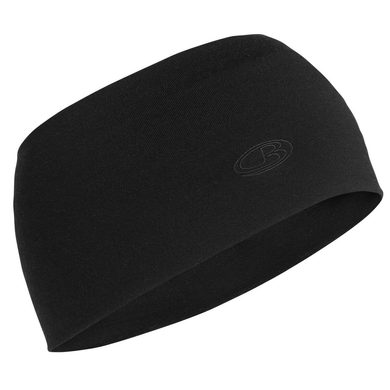 ICEBREAKER U Chase Headband BLACK