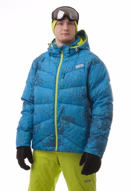 NORDBLANC NBWJM4509 AMO BURNT - men's down jacket