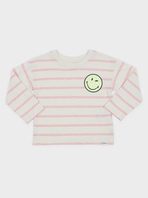 GAP 485853-00 Dětské tričko GAP & Smiley® Růžová