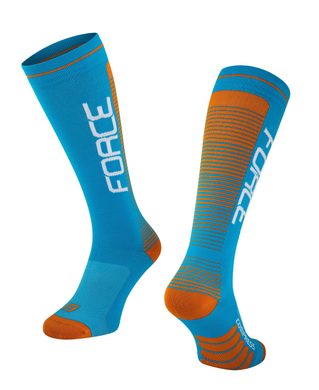 FORCE COMPRESS, blue-orange