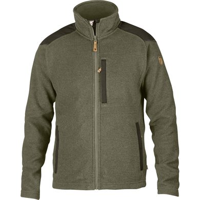 FJÄLLRÄVEN Buck Fleece M Laurel Green-Deep Forest