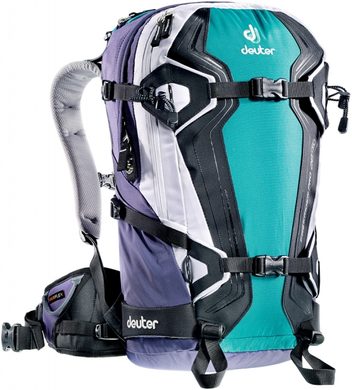 DEUTER Freerider Pro 28 SL petrol-blueberry - lyžařský batoh