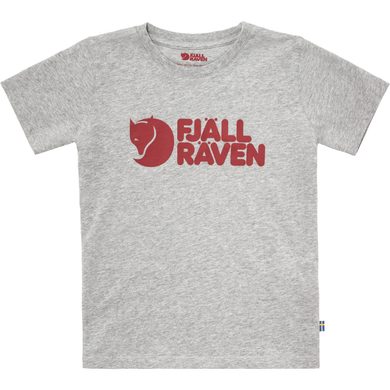 FJÄLLRÄVEN Kids Fjällräven Logo T-shirt Grey-Melange