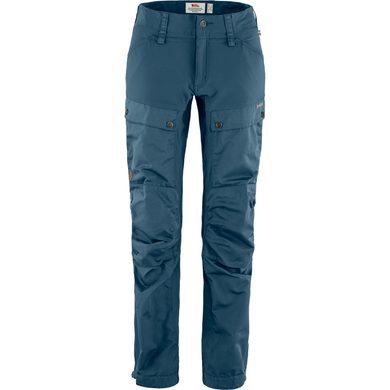 FJÄLLRÄVEN Keb Trousers Curved W, Indigo Blue