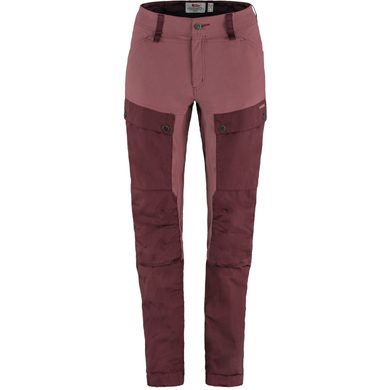 FJÄLLRÄVEN Keb Trousers Curved W Short Port-Mesa Purple
