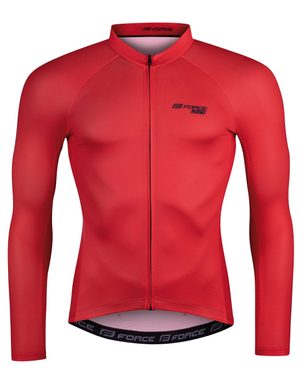 FORCE PURE long sleeve, red
