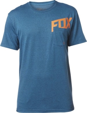 FOX Wound Out Ss Tee Heather Maui Blue