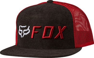 FOX Apex Snapback Hat Black