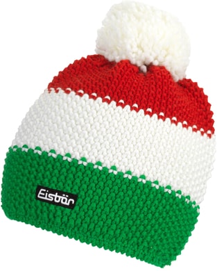 EISBÄR Star Pompon MÜ, elecrtric/white/ardea