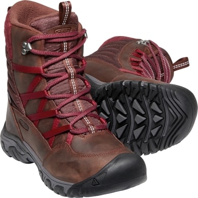 KEEN HOODOO III LACE UP W, TORTOISE SHELL/MERLOT