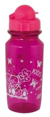 FORCE BEAR 0,5 l school bottle, purple